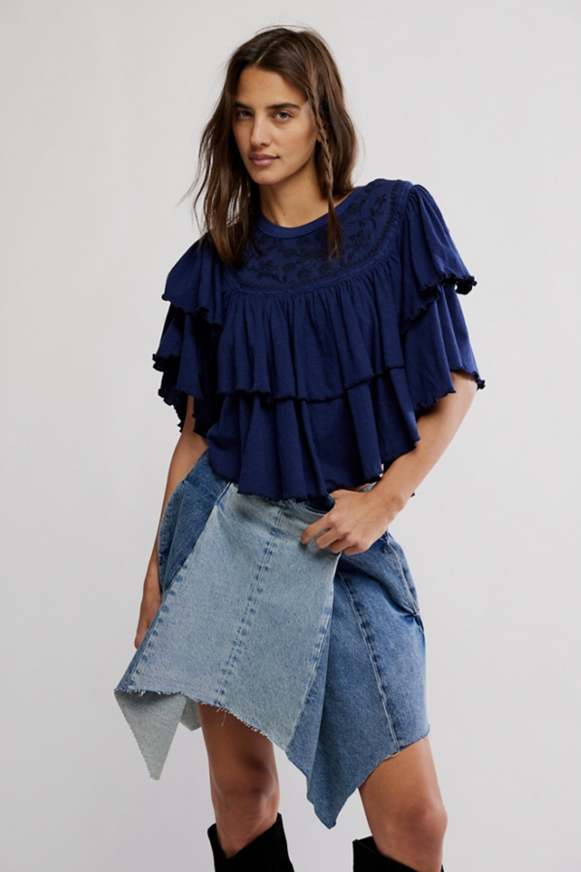 Joah Tee in Cedarwood by Free People — HUM+BEE